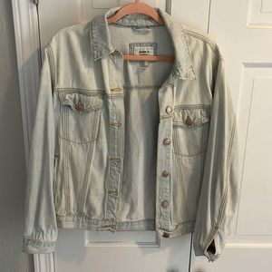 Forever 21 light wash denim jacket